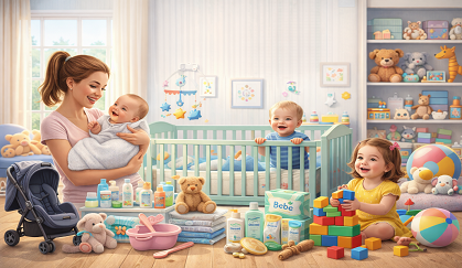 Anne & Bebek & Çocuk